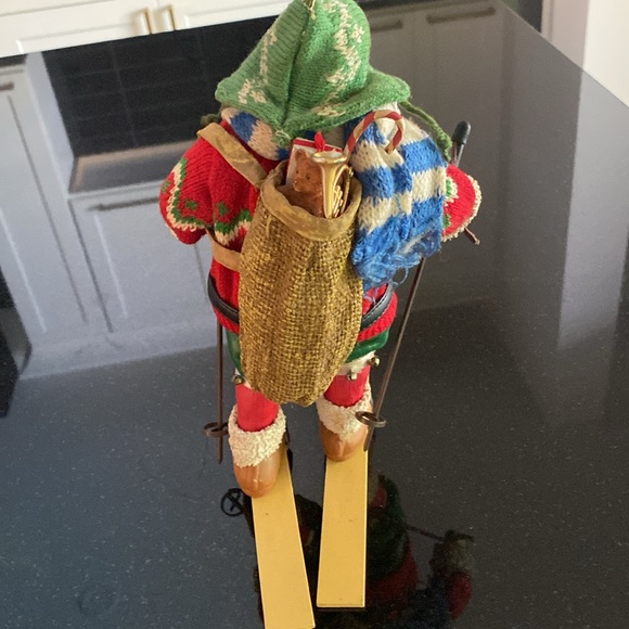 Vintage 1989 Possible Dreams Clothique Santa Skiing Figurine Nordic Sweater - Picture 10 of 15